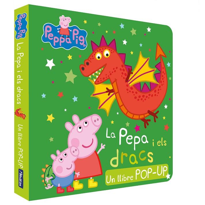 PEPPA PIG. LLIBRE POP-UP - LA PEPA I ELS DRACS | 9788448864347 | HASBRO / EONE