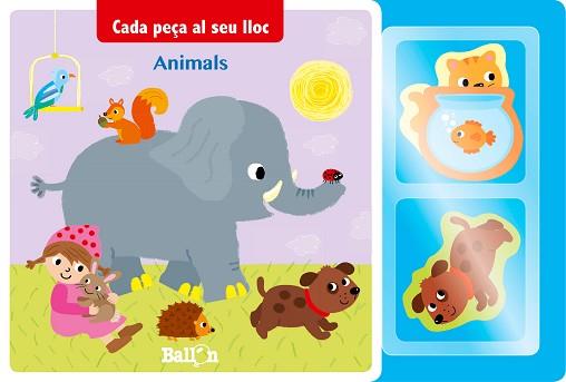 CADA PEÇA AL SEU LLOC - ANIMALS | 9789463071154 | BALLON