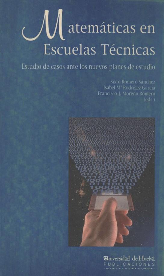 MATEMATICAS EN ESCUELAS TECNICAS | 9788488751386 | ROMERO SANCHEZ, SIXTO