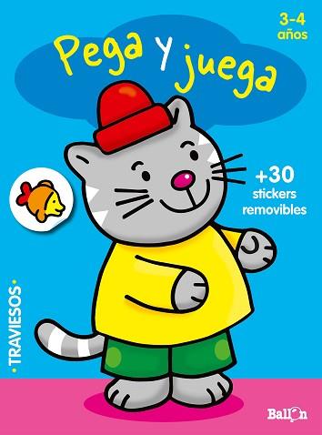 PEGA Y JUEGA - GATO (3-4 AÑOS) | 9789463071413 | BALLON