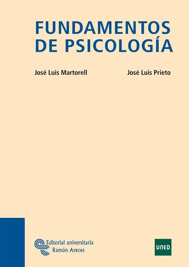 FUNDAMENTOS DE PSICOLOGIA | 9788480045216 | MARTORELL YPIENS, J. L.