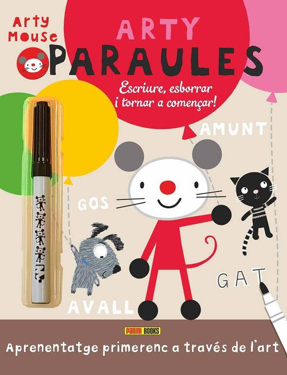 ARTY MOUSE - ARTY PARAULES | 9788413343327 | STANLEY MANDY