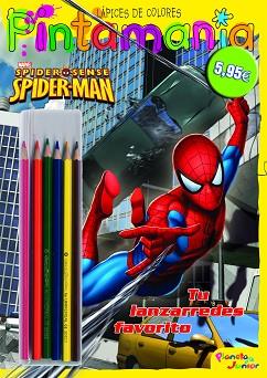 SPIDERMAN. PINTAMANIA LAPICES COLORES | 9788408102489 | SPIDERMAN