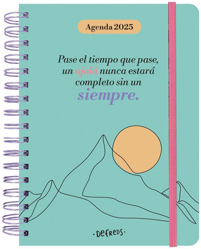 AGENDA ANUAL SEMANAL 2025 DEFREDS | 9788419215390 | DEFREDS