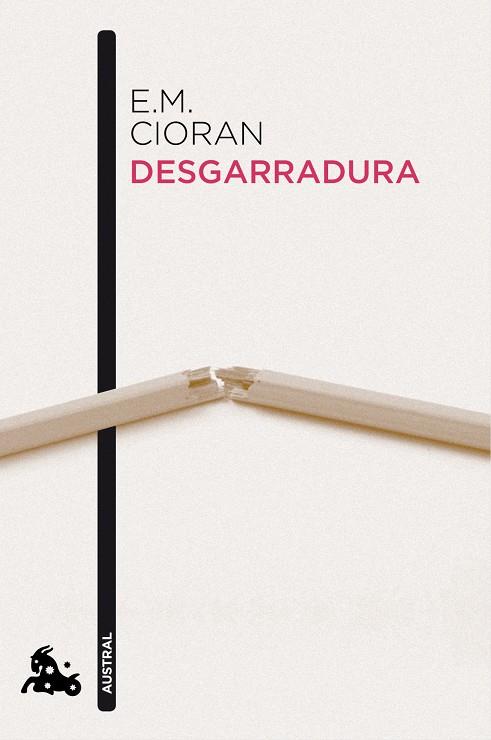 DESGARRADURA | 9788483834978 | E. M. CIORAN