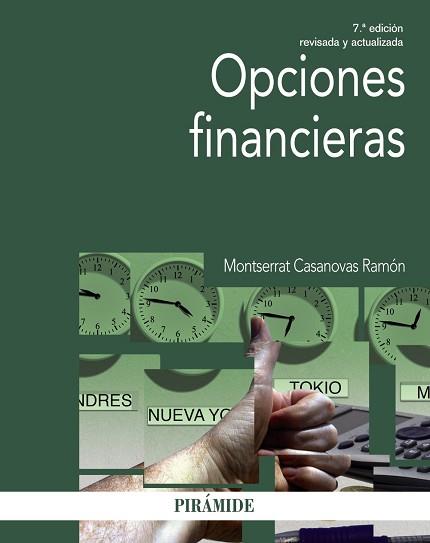 OPCIONES FINANCIERAS | 9788436831894 | CASANOVAS RAMÓN, MONTSERRAT