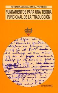 FUNDAMENTOS PARA UNA TEORIA FUNCIONAL DE LA TRADUC | 9788446004745 | REISS, KATHRINA