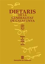 DIETARIS DE LA GENERALITAT DE CATALUNYA | 9788439332138 | SANS I TRAVé (RECOP.), JOSEP M.