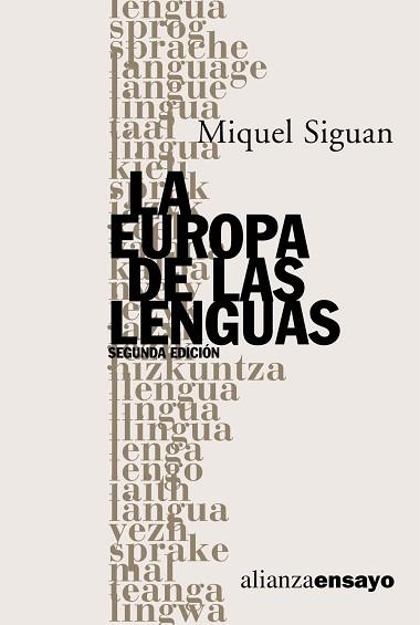 EUROPA DE LAS LENGUAS | 9788420645841 | SIGUAN, MIGUEL