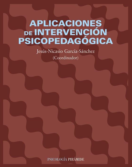 APLICACIONES DE INTERVENCION PSICOPEDAGOGICA | 9788436816907 | GARCIA, JESUS NICASIO