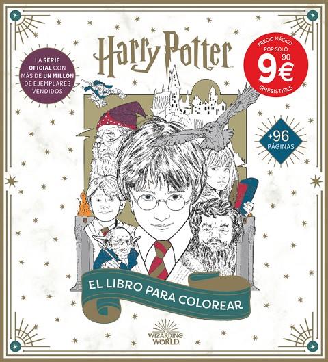 HARRY POTTER: EL LIBRO OFICIAL PARA COLOREAR | 9791259574695 | WIZARDING WORLD, J.K. ROWLING