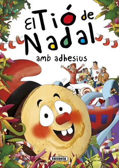 EL TIÓ DE NADAL AMB ADHESIUS | 9788467740349 | ABAD, MÒNICA