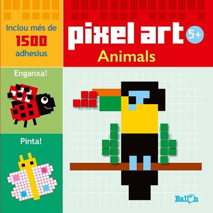 PIXEL ART/ADHESIUS - ANIMALS | 9789463072533 | BALLON