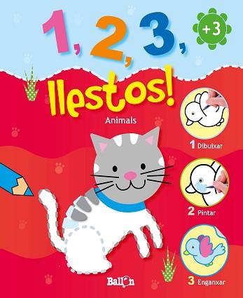 ANIMALS - 1,2,3 LLESTOS! | 9789463074490 | BALLON