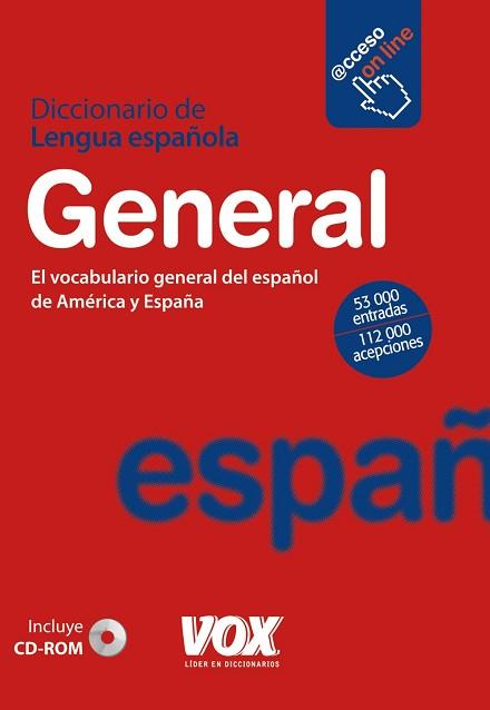 DICC. GENERAL DE LA LENGUA ESPAÑOLA | 9788499740003 | -