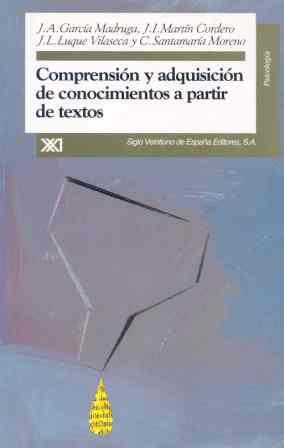 COMPRENSION Y ADQUISIC. DE CONOC. A PARTIR DE TEXT | 9788432308932 | GARCIA MADRUGA, J.A.