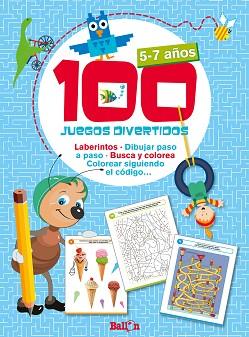 100 JUEGOS DIVERTIDOS - 7-5 AÑOS | 9789463072250 | BALLON