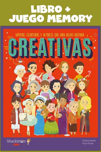 CREATIVAS: LIBRO + JUEGO MEMORY | 9788413610641 | SERRET CRISTINA