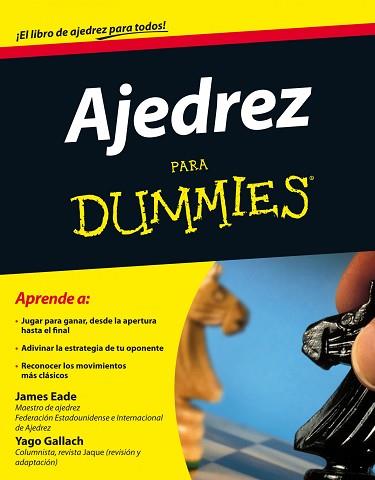 AJEDREZ PARA DUMMIES | 9788432920929 | JAMES EADE