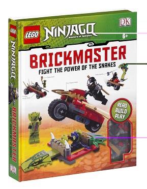 LEGO NINJAGO BRICKMASTER. ENFRÉNTATE AL PODER DE LAS SERPIEN | 9788448834845 | AA VV