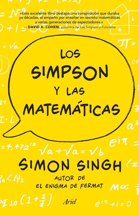 LOS SIMPSON Y LAS MATEMÁTICAS | 9788434419056 | SIMON SINGH