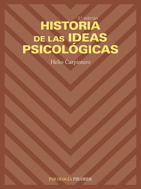 HISTORIA DE LAS IDEAS PSICOLOGICAS | 9788436817768 | CARPINTERO, H.