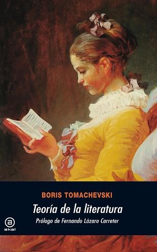 TEORIA DE LA LITERATURA | 9788473395960 | TOMACHEVSKI, BORIS