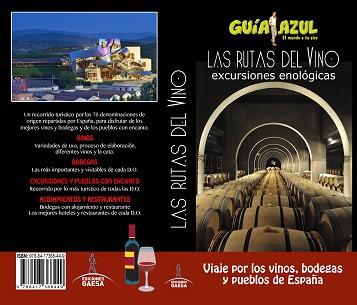 LAS RUTAS DEL VINO -EXCURSIONES ENOLóGICAS | 9788417368449 | INGELMO SANCHEZ, ÁNGEL/GARCíA MARíN, JESúS/LEDRADO VILLAFUERTES, PALOMA/MONRREAL IGLESIA, MANUEL