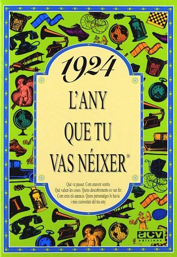 1924 L'ANY QUE TU VAS NÉIXER | 9788488907097 | COLLADO BASCOMPTE, ROSA