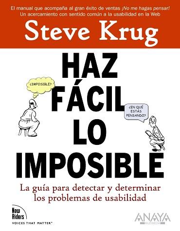 HAZ FÁCIL LO IMPOSIBLE | 9788441527546 | KRUG, STEVE