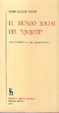 MUNDO SOCIAL DEL " QUIJOTE", EL | 9788424910600 | Salazar Rinc¢n, Javier