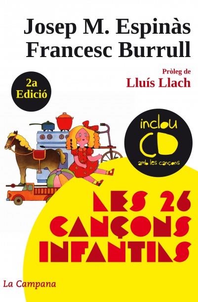 26 CANÇONS INFANTILS +CD -327 | 9788496735538 | ESPINAS, JOSEP M./BURRULL, FRANCESC