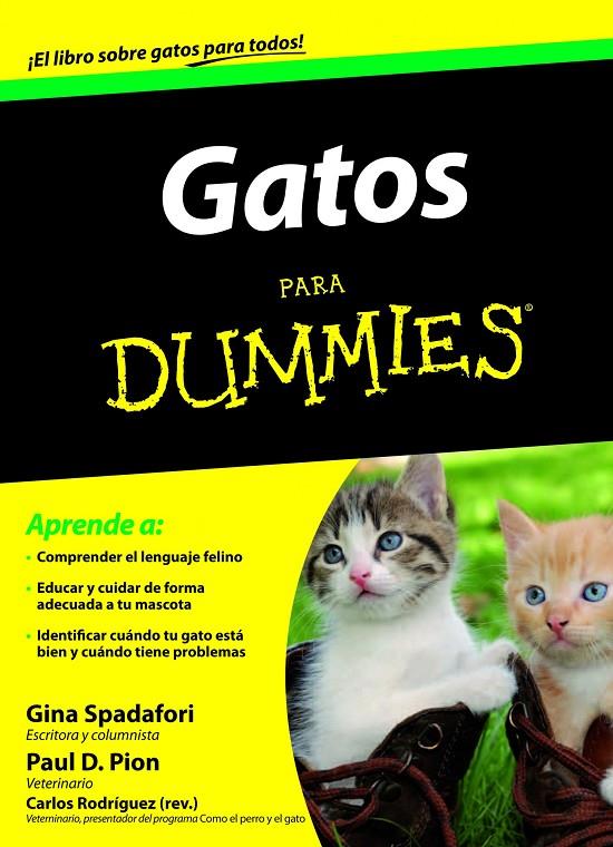 GATOS PARA DUMMIES | 9788432921452 | GINA SPADAFORI