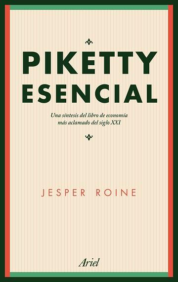 PIKETTY ESENCIAL | 9788434425620 | JESPER ROINE