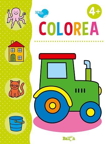 COLOREA + LÁPICES DE COLORES +4 | 9789463078528 | BALLON