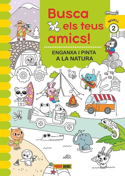 BUSCA ELS TEUS AMICS! ENGANXA I PINTA A LA NATURA | 9788410511323 | AA.VV