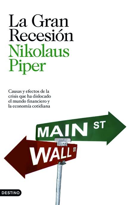 GRAN RECESION | 9788423343492 | NIKOLAUS PIPER