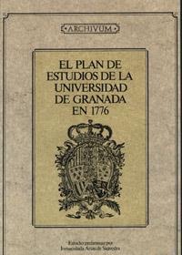 PLAN DE ESTUDIOS DE LA UNIVERSIDAD DE GRANADA EN 1 | 9788433821959