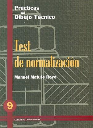 TEST DE NORMALIZACION N§9 | 9788470631450 | MATUTE ROYO, MANUEL