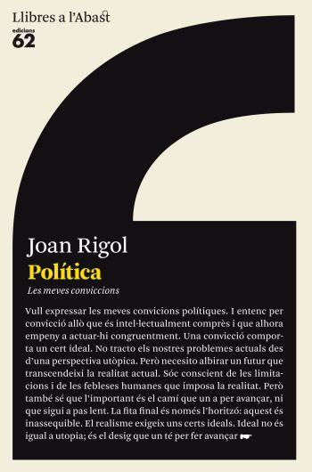 POLÍTICA. | 9788429767148 | RIGOL, JOAN