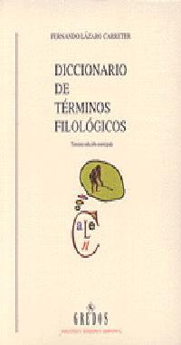 DICCIONARIO DE TRMINOS FILOLOGICOS | 9788424911119 | L zaro Carreter, Fernando