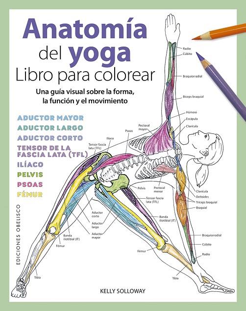 ANATOMÍA DEL YOGA. LIBRO PARA COLOREAR | 9788491117247 | SOLLOWAY, KELLY