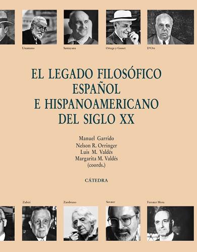 LEGADO FILOSÓFICO ESPAÑOL E HISPANOAMERICANO DEL SIGLO XX | 9788437625973 | VARIOS