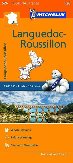 MAPA REGIONAL LANGUEDOC-ROUSSILLON | 9782067209404 | VARIOS AUTORES