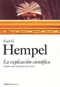 EXPLICACION CIENTIFICA | 9788449318115 | HEMPEL, CARL G.