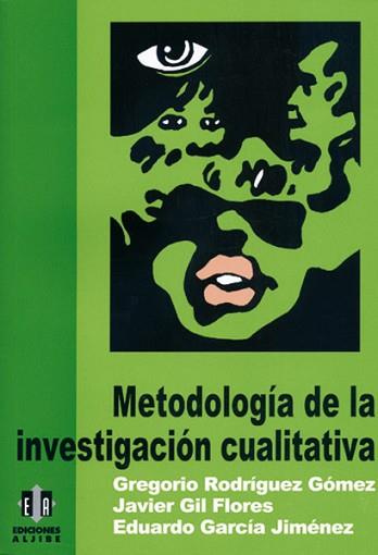 METODOLOGIA DE LA INVESTIGACION CUALITATIVA | 9788487767562 | RODRíGUEZ GóMEZ, GREGORIO/GIL FLORES, JAVIER/GARCíA JIMéNEZ, EDUARDO