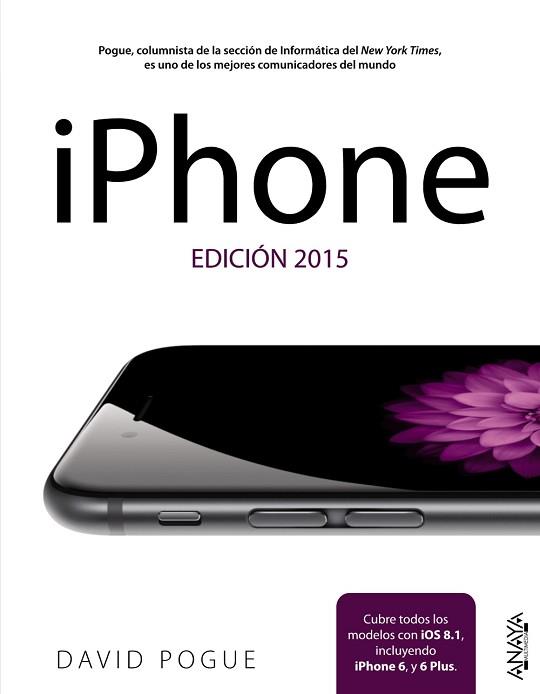 IPHONE. EDICIÓN 2015 | 9788441536791 | POGUE, DAVID