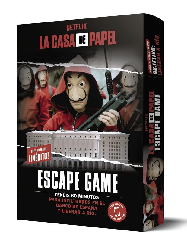 LA CASA DE PAPEL. ESCAPE GAME. OBJETIVO: LIBERAR A RÍO | 9788418100925 | TRENTI, NICOLAS