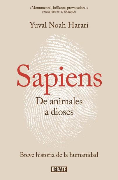 DE ANIMALES A DIOSES (SAPIENS) | 9788499926223 | HARARI,YUVAL NOAH