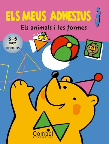 ANIMALS I LES FORMES 3-5 ANYS  -ELS MEUS ADHESIUS 3- | 9788498251937